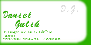 daniel gulik business card